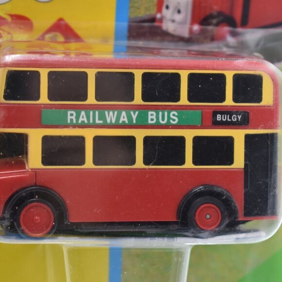 BULGY Motorized Red Bus 1995 TOMY Thomas & Friends Trackmaster Railway Train - Picture 8 of 10